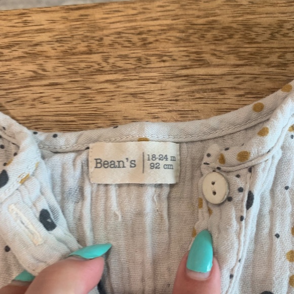 Bean's Muslin Romper Sz 18-24mo - Picture 2 of 2